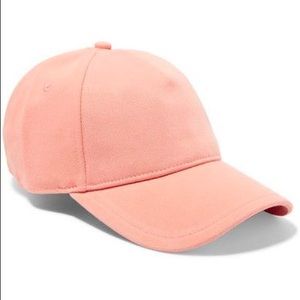 New! Rag& bone Marilyn leather baseball cap